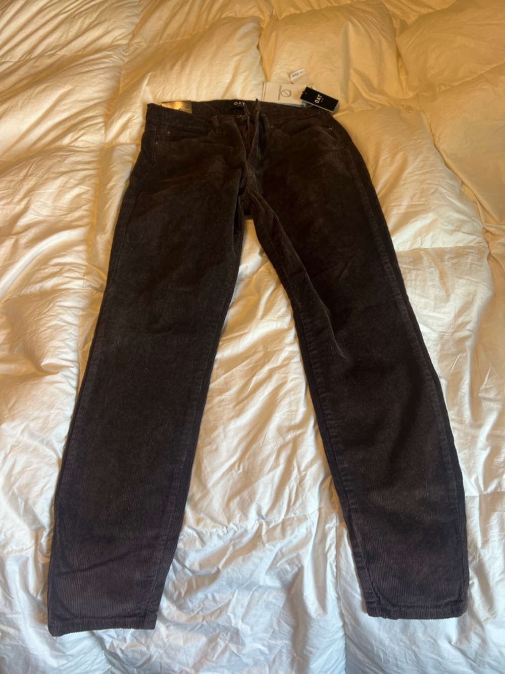 Women dark brown Corduroy Pants - Unbranded nwt